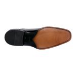 Sapato Social Oxford Cromo Argentino Preto 