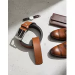 Cinto Masculino Social Cromo Argentino Caramelo 4020