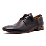 Sapato Social Masculino Derby Sola Couro Preto