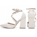 Sapato Scarpin Off White