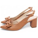 Sapato Scarpin Caramelo