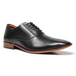 Sapato Social Oxford Cromo Argentino Preto