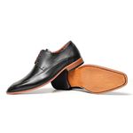 Sapato Social Derby Cromo Argentino Preto