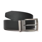 Cinto Casual Couro Cromo Argentino 30mm Preto