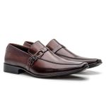 Sapato Clássico Social Masculino Marrom
