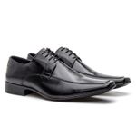 Sapato Clássico Social Masculino Preto Preto