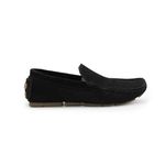 Mocassim Youth Couro Nobuck Preto