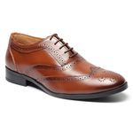 Sapato Social Oxford Cromo Argentino Caramelo