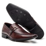 Sapato Clássico Social Masculino Marrom