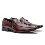 Sapato Clássico Social Masculino Marrom