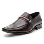 Sapato Clássico Social Masculino Marrom