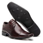 Sapato Clássico Social Masculino Marrom
