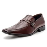 Sapato Clássico Social Masculino Marrom