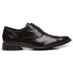 Sapato Masculino Oxford Sola de Couro Marrom