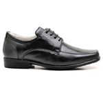 Sapato Casual Conforto Couro de Carneiro Preto 020