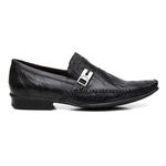 Sapato Mocassim Social Euro Crush Preto