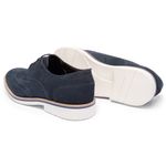 Sapato Casual Oxford Nobuck Marinho 621