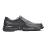 Sapato Casual Conforto Couro Floater Preto