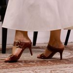 Sandália Mule Gravejada WHISK