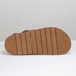 Sandália Grega Flatform Feminina Pedraria - Café