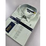 CAMISA SOCIAL MANGA CURTA LINHO RL