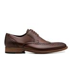 Sapato Social Derby Brogue Bernardi - Café