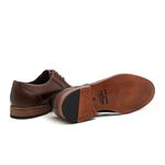 Sapato Social Derby Brogue Bernardi - Café