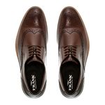 Sapato Social Derby Brogue Bernardi - Café