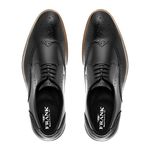 Sapato Social Derby Brogue Bernardi - Preto