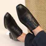 Sapato Social Derby Parker - Preto 