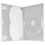 Box DVD Amaray Triplo Transparente CX c/100UN.
