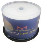 DVD+R DL MAKETECH 8.5GB/ 8x - PRINTABLE C/50UN.