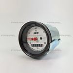 Horímetro Com Iluminação Fundo Branco Bivolt 52mm DNI 4501BR