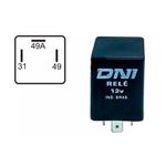 Relé de Comando do Pisca 3 Pinos 12v - DNI1109