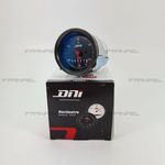 Horímetro Com Iluminação Aro Preto Bivolt 52mm DNI 4501 