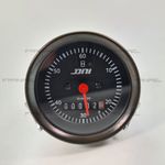 Horímetro Com Iluminação Aro Preto Bivolt 52mm DNI 4501 