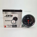 Horímetro Bivolt Aro Preto 52mm Bivolt Universal DNI 4500