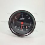 Horímetro Bivolt Aro Preto 52mm Bivolt Universal DNI 4500