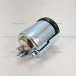 Horímetro Bivolt Aro Preto 52mm Bivolt Universal DNI 4500