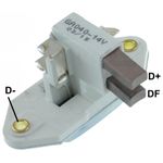 Regulador Voltagem Gol Corsa Ranger GA040