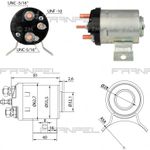 Relé de Partida Cbt/Case/Clark/Eaton/Ford/Gm/Maxion/Vw ZM 501