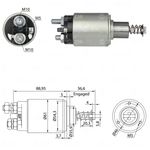 Relé de Partida JF, Mercedes, Agrale, Cummins, Maxion, VW - ZM 531