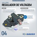 Regulador Voltagem Valmet Lada GA403