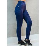 Legging Frelith Zebra com Bolso Invisível - MARINHO