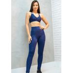 Legging Frelith Zebra com Bolso Invisível - MARINHO