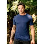 Camiseta Masculina Frelith Básica Crepe - MARINHO