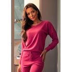 Pijama Inverno Frelith Tricot - PINK