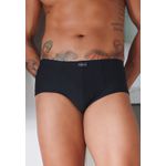 Slip Frelith Trabalhada Lisa - PRETO