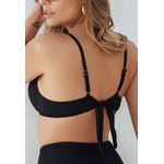 Conjunto de Biquini Frelith Texturizado Marselha - PRETO