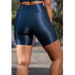 Short Fitness Frelith Brilho - AZUL PETROLEO